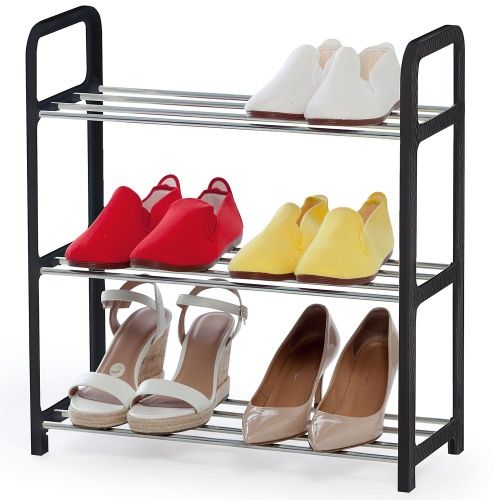 Этажерка для обуви Artmoon Jasper, 3 уровня, вмещает 6 пар обуви, размеры 50x20х53,5 см