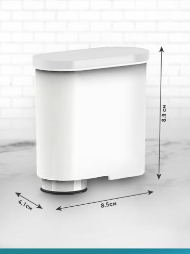 Фильтр для кофемашины Philips (Филипс), совместимый с Philips Saeco AquaClean CA6903/10, 2 штуки фото 2