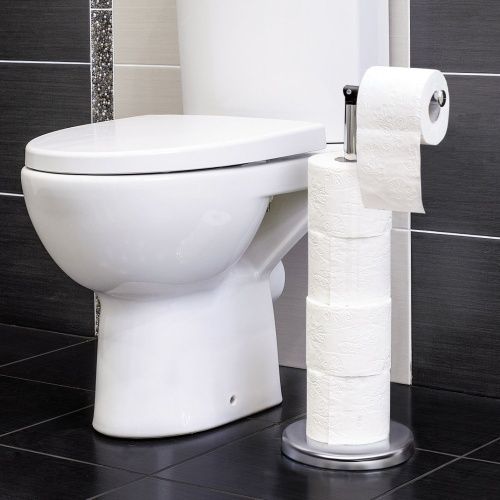 Держатель для туалетной бумаги 2 в 1 экономичный дизайн фото 6
