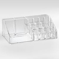 Artmoon Elsa Прозрачный органайзер для косметики, удобные отсеки, стильный дизайн.  Размер:22x12.5x8 см