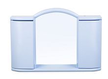 Шкафчик зеркальный Berossi Argo (светло-голубой)