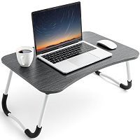 Стол-подставка для ноутбука Tatkraft Olaf большой складной, сталь, PP, EVA